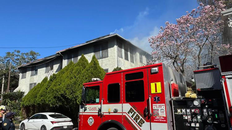 2 people rescued from 3-alarm apartment fire in the Garden District