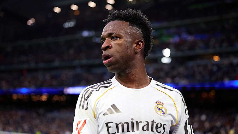 Vinicius Junior’s future at the Bernabéu remains uncertain. | Alvaro Medranda/Quality Sport Images/Getty Images