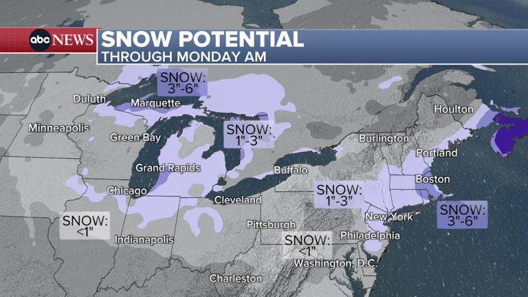Arctic blast expected to bring bone-chilling conditions from Midwest to ...