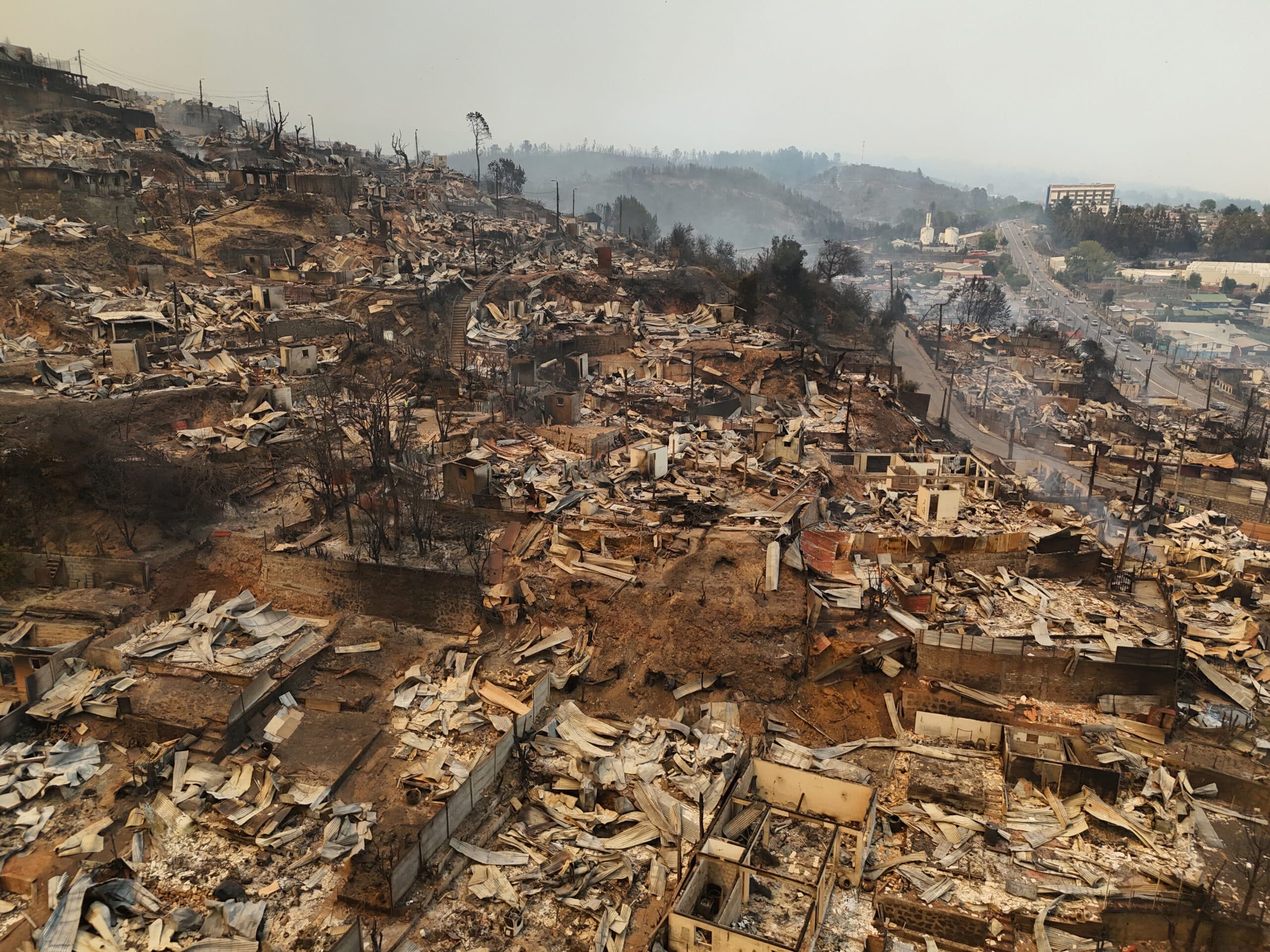 Chile declares emergency as wildfires kill at least 18