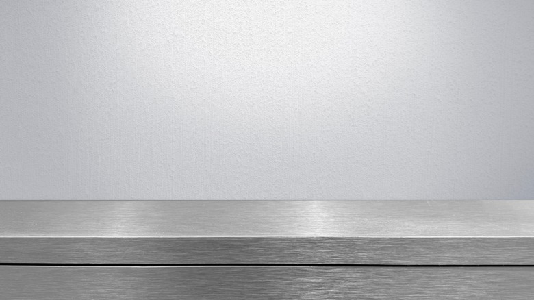 metal countertop
