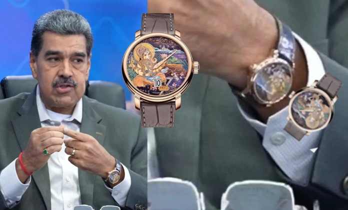 Relojes de lujo de Maduro.