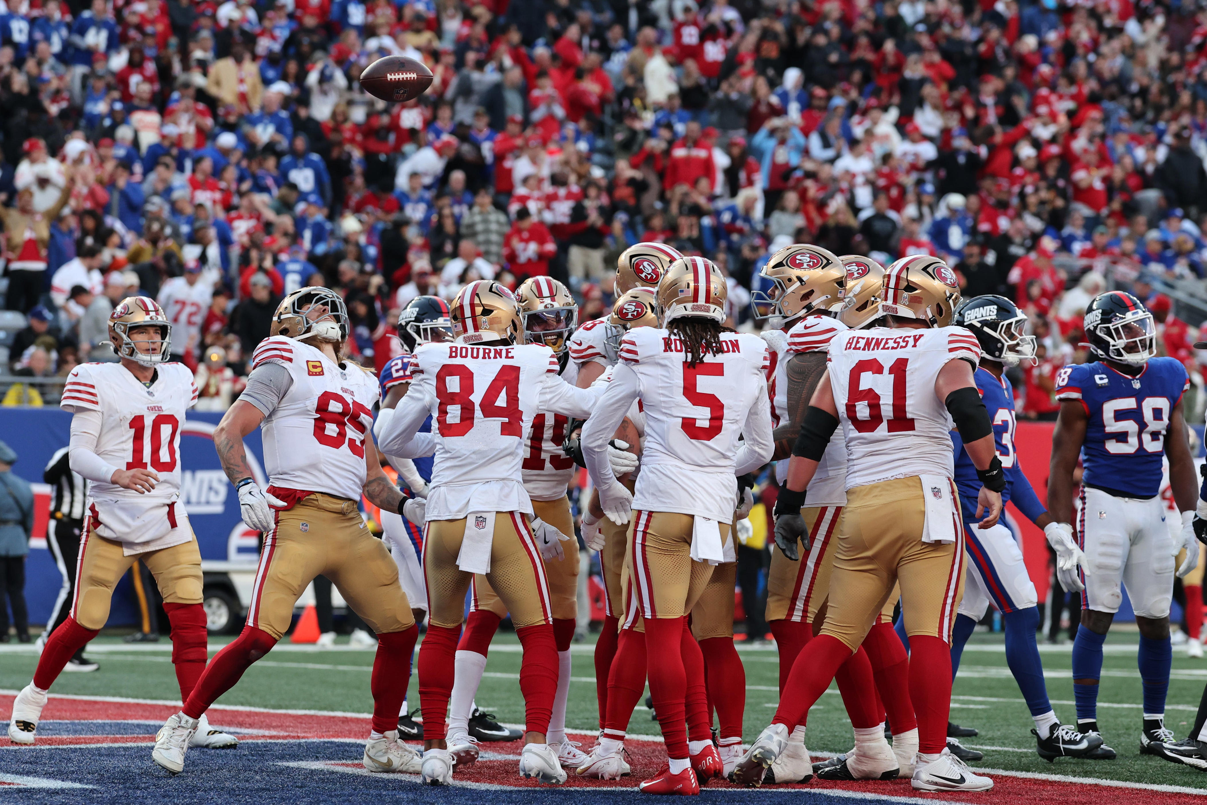 Shoutout to the 2025 San Francisco 49ers, a fun team despite the ending