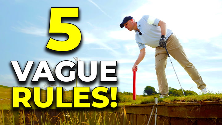 Golf rules that are unclear