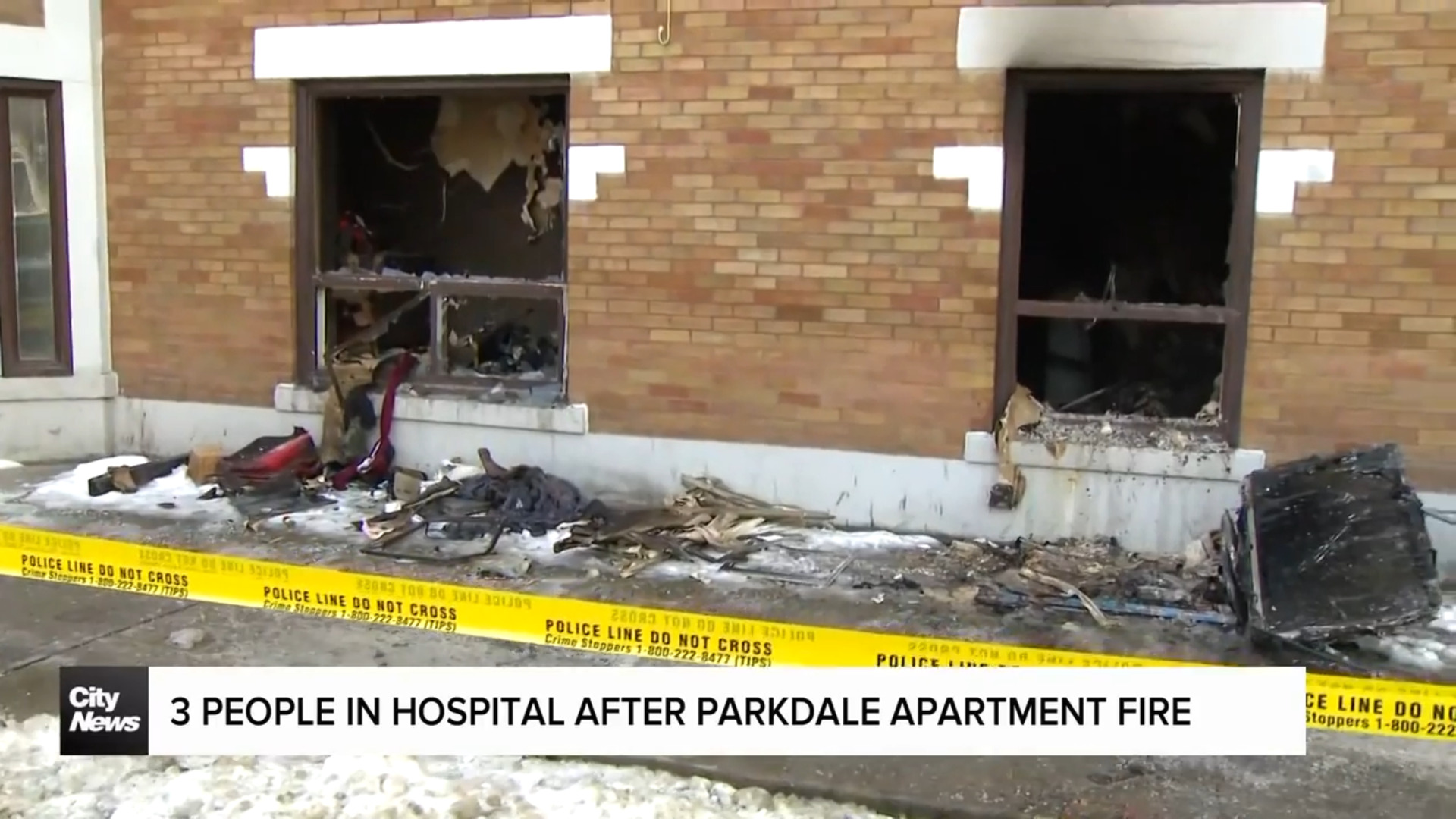3 injured after fire at Toronto apartment building