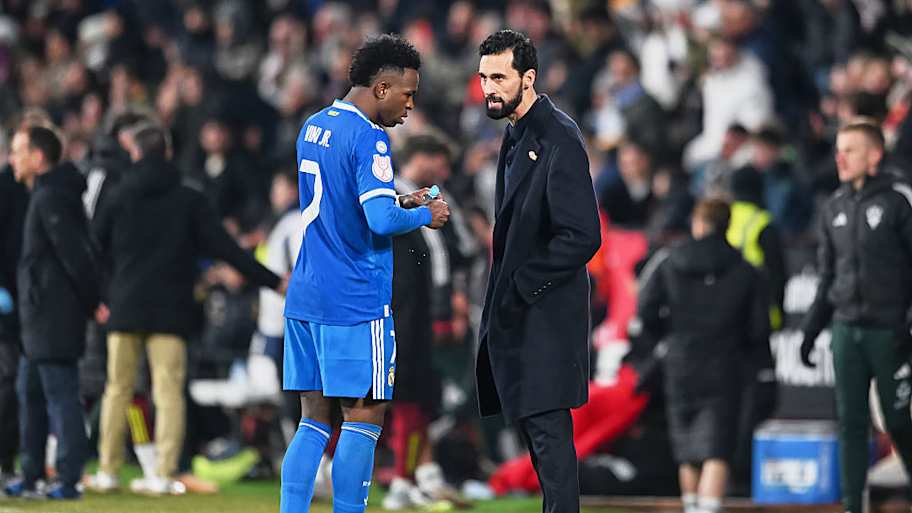 Vinicius' Real Madrid future is up in the air. | Francisco Macia/Europa Press/Getty Images