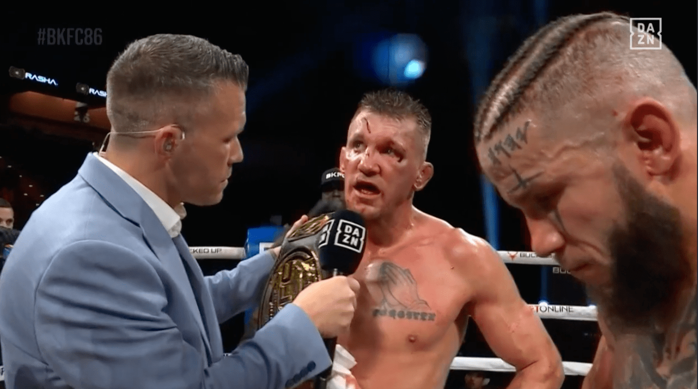 BKFC highlights: Julian Lane loses title as BKFC 86 main event goes to overtime<br><br>