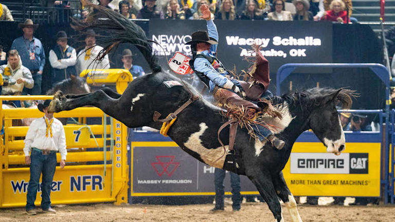 Permit holder and NFR champion excel at Sandhills Stock Show and Rodeo