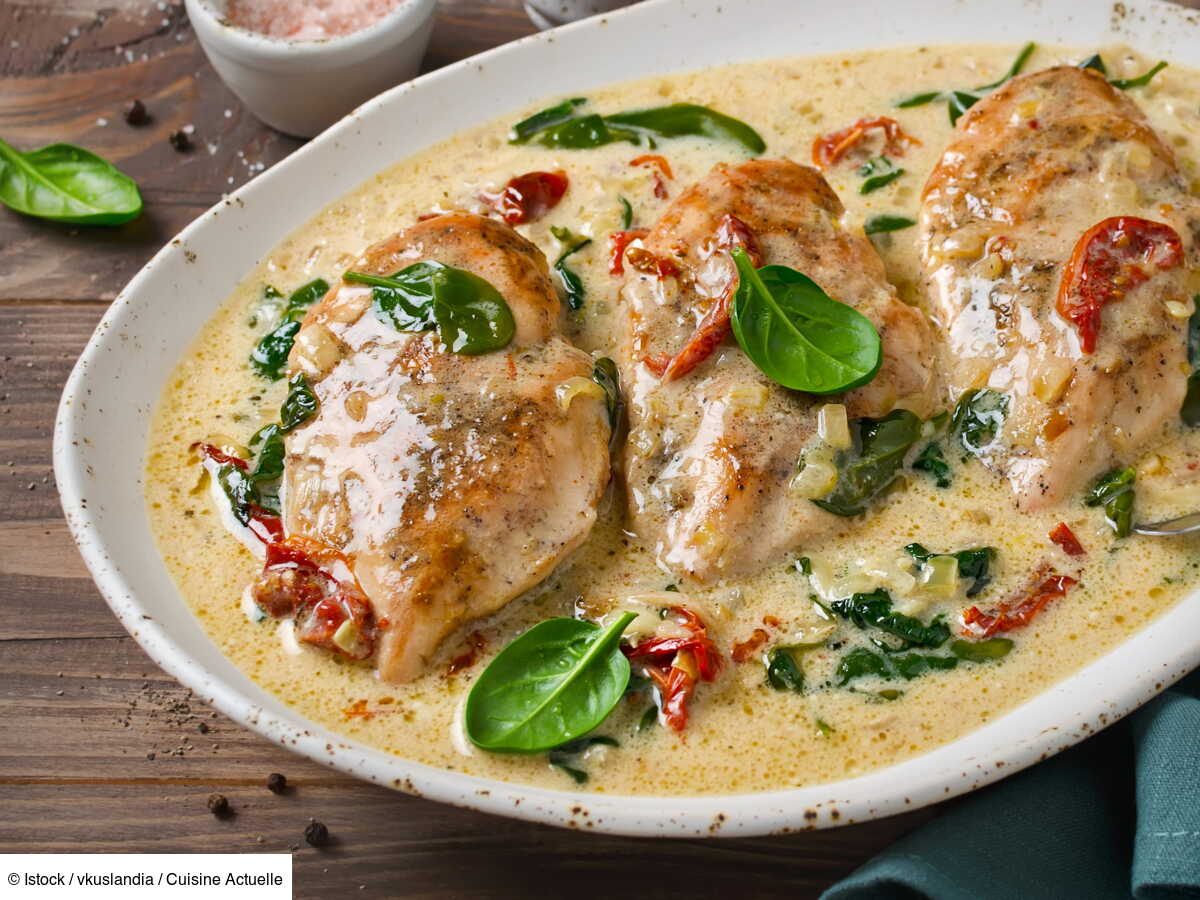 Direction l'Italie avec la recette du poulet à la toscane dont tout le ...