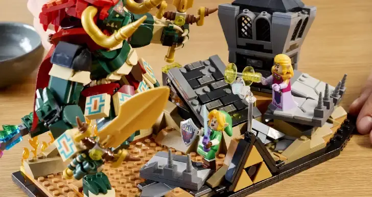 Lego anuncia grande set inspirado nesta popular saga da Nintendo