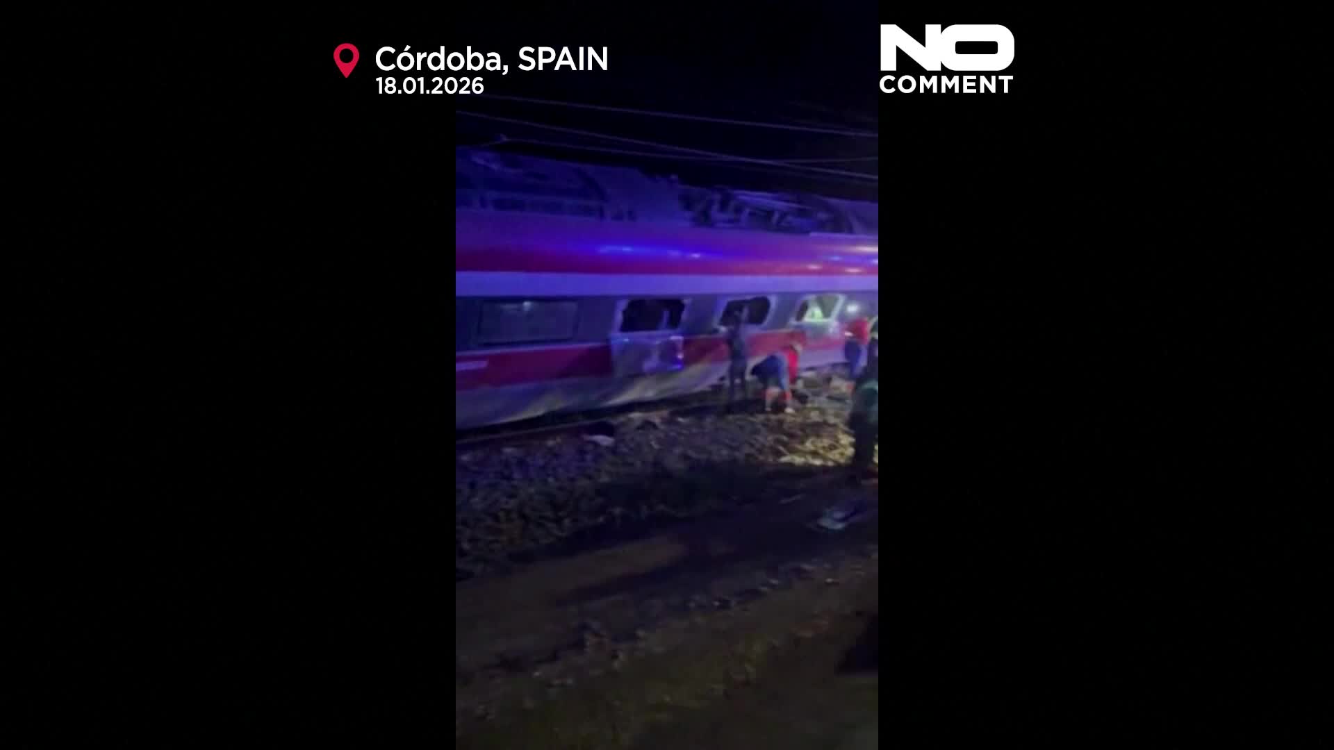 Colisión de trenes en España deja al menos 21 muertos, decenas de heridos