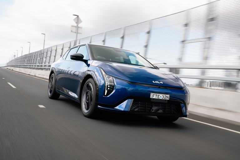 Kia EV4: Very modest sales target set for new Tesla rival