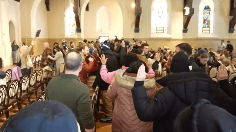Mob chanting 'justice for Renee Good' storms Minnesota church over ...