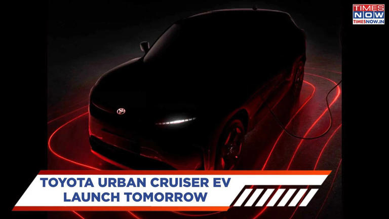 Toyota Urban Cruiser EV India launch tomorrow - expected price, range ...