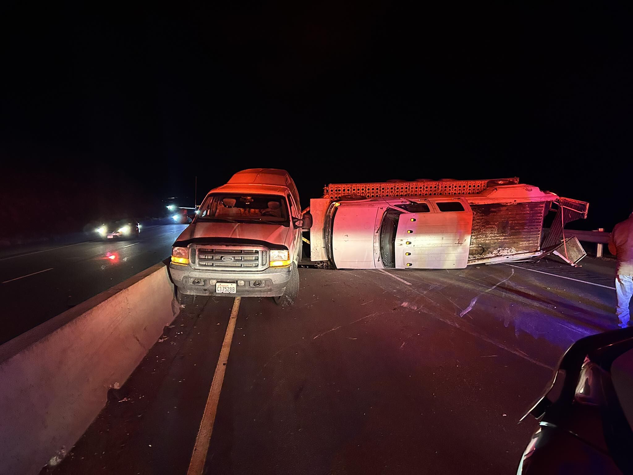 I-84 west reopened after rollover crash in Gilliam County
