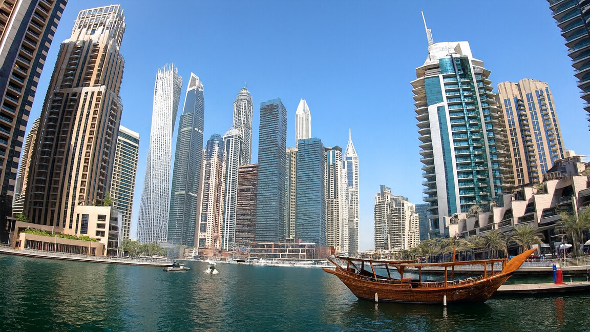 What Dubai Marina looks like from the waterfront