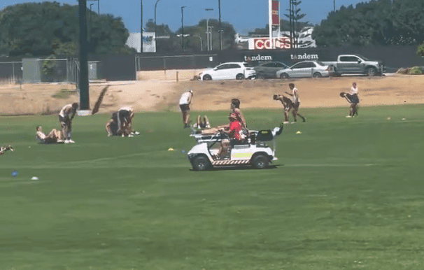 Fears of dislocated knee injury for young Crows star