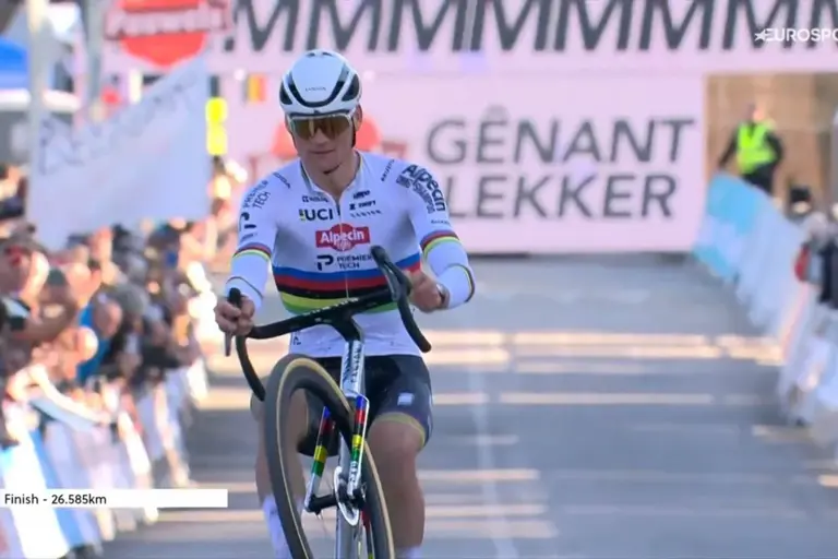 Mathieu van der Poel takes stock two weeks before cyclo-cross Worlds ...