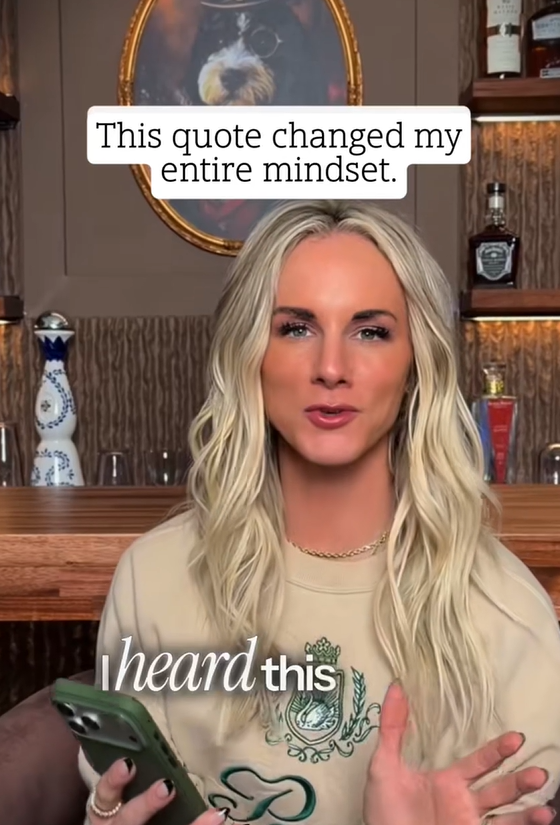 This quote completely changed my mindset