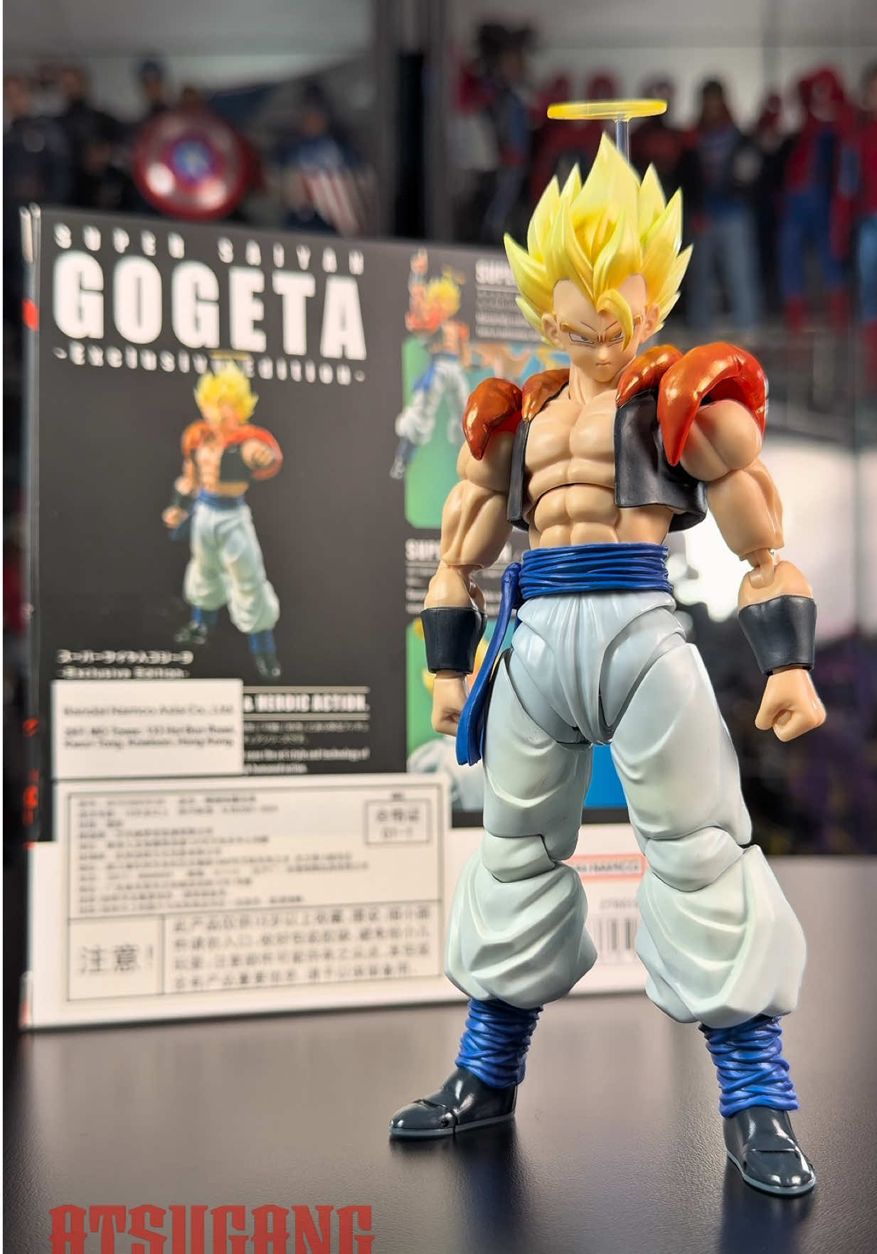 SHFiguarts Gogeta ASMR unboxing review