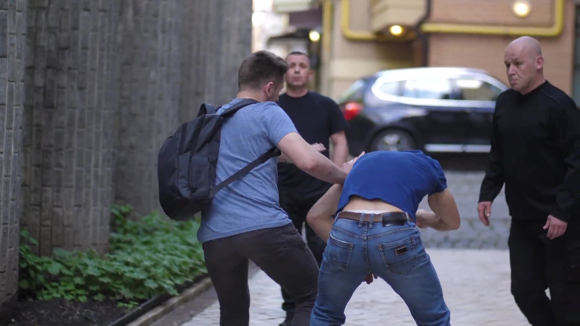 Breaking paralysis during danger