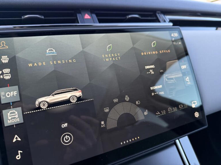 I wasn’t expecting this in the 2025 Range Rover Velar. And that was good