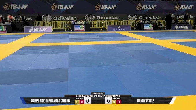 Danny Lyttle vs Daniel Eric Fernandes Coelho 2026 European Jiu-Jitsu ...