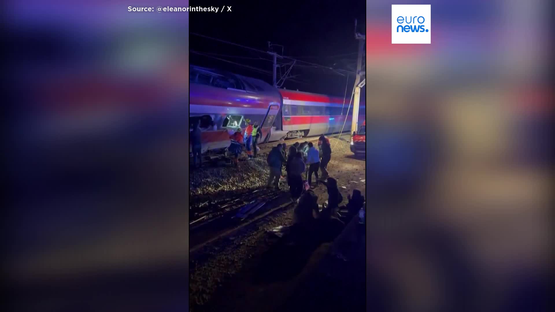 Death toll in Spain train collision rises to at least 39 as rescue efforts continue, police say<br><br>