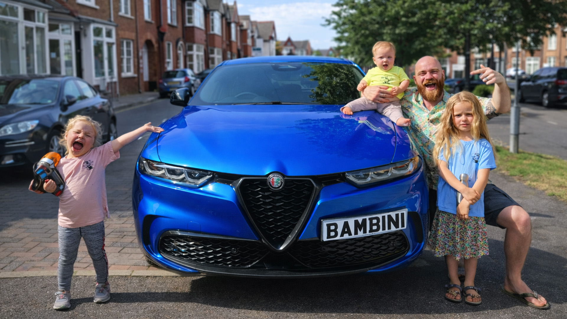 Does the Alfa Romeo Tonale Bambini offer enough family features?