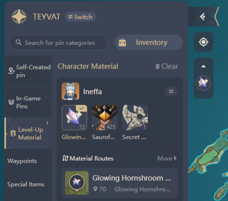 Where to find Ineffa’s upgrade materials in Genshin Impact Luna IV ...