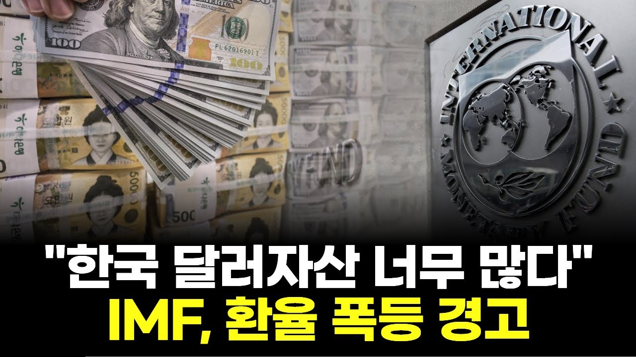 한국 달러자산 너무 많다”…IMF, 환율 폭등 경고 | Watch
