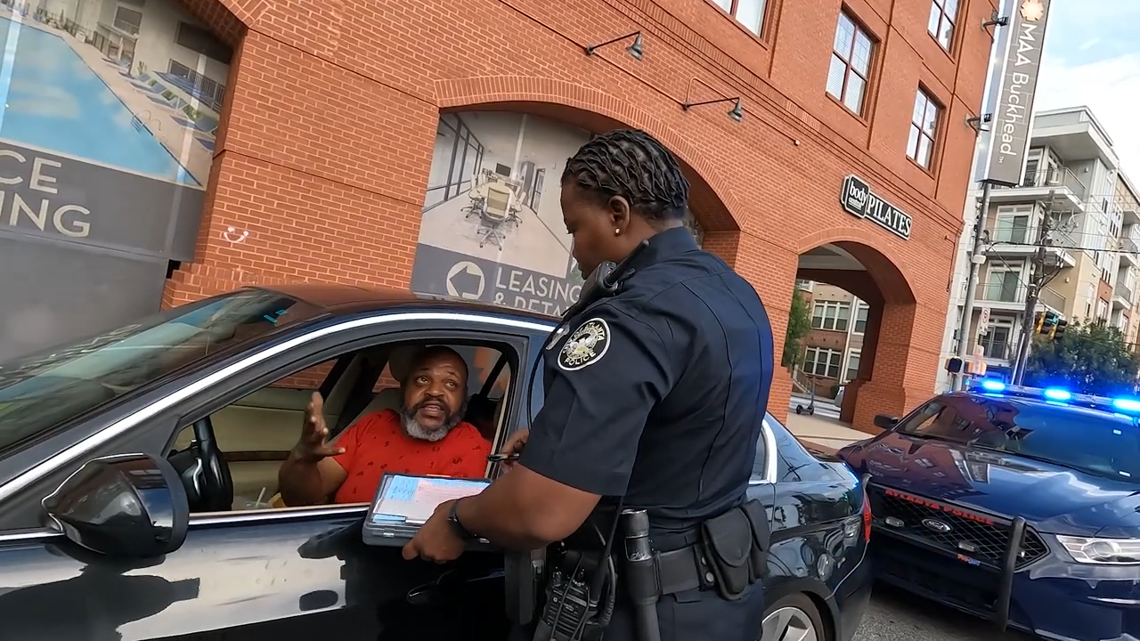 The police were already there when the tow started