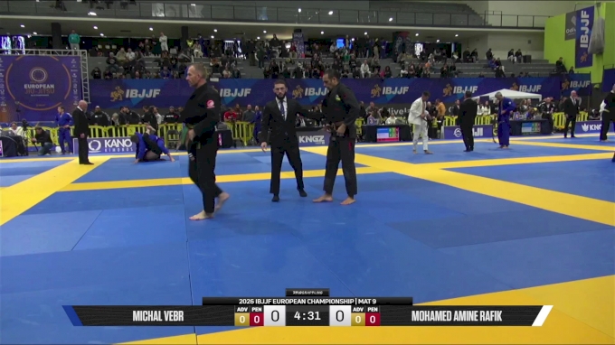Mohamed Amine Rafik vs Michal Vebr 2026 European Jiu-Jitsu IBJJF ...