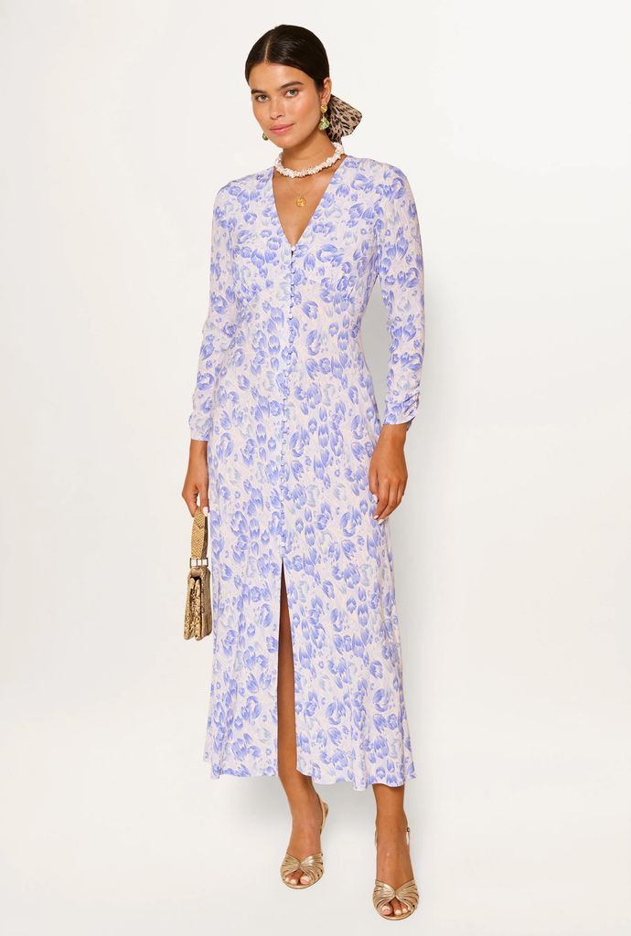 Rixo Katie Midi Dress