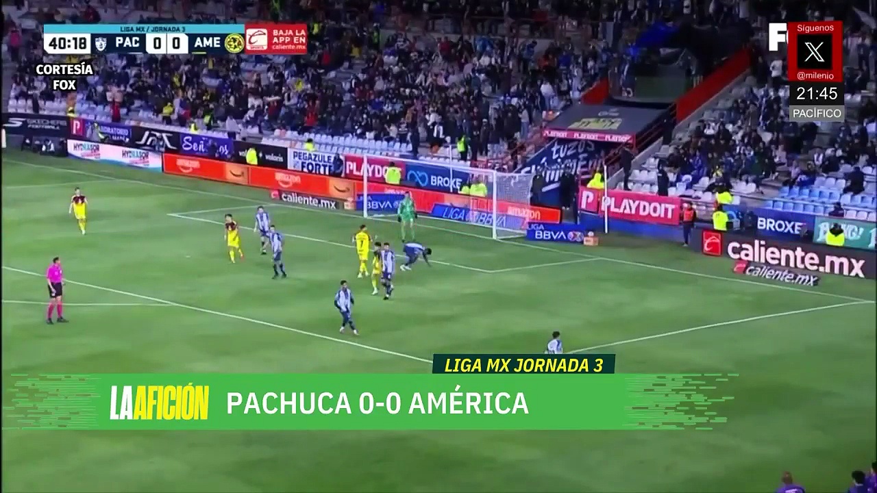 América empata con Pachuca y sigue sin ganar en el Clausura 2026