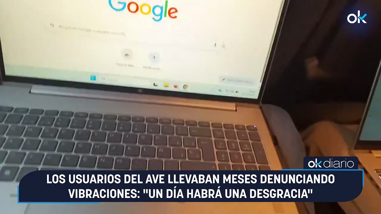 Los usuarios del AVE llevaban meses denunciando vibraciones: 