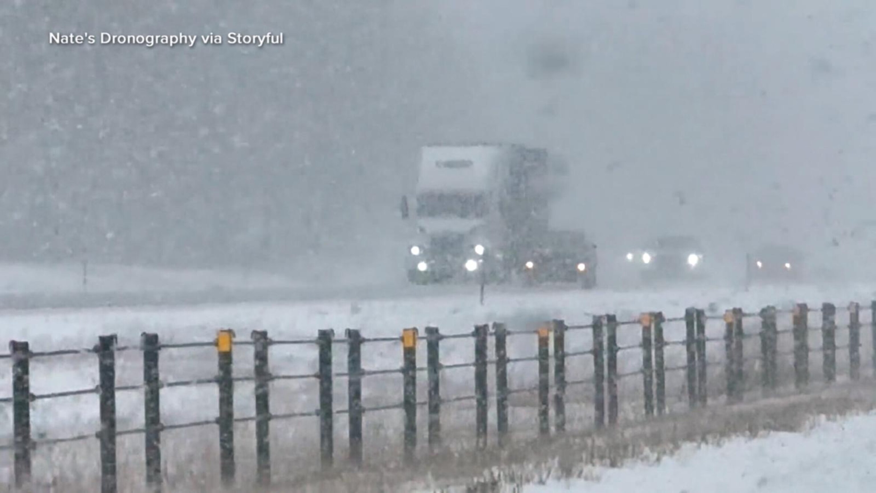 Powerful winter storm slams I-95 corridor and Midwest
