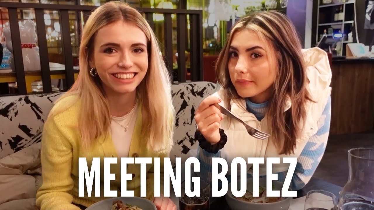 She flew to Finland and spent the week with the Botez sisters
