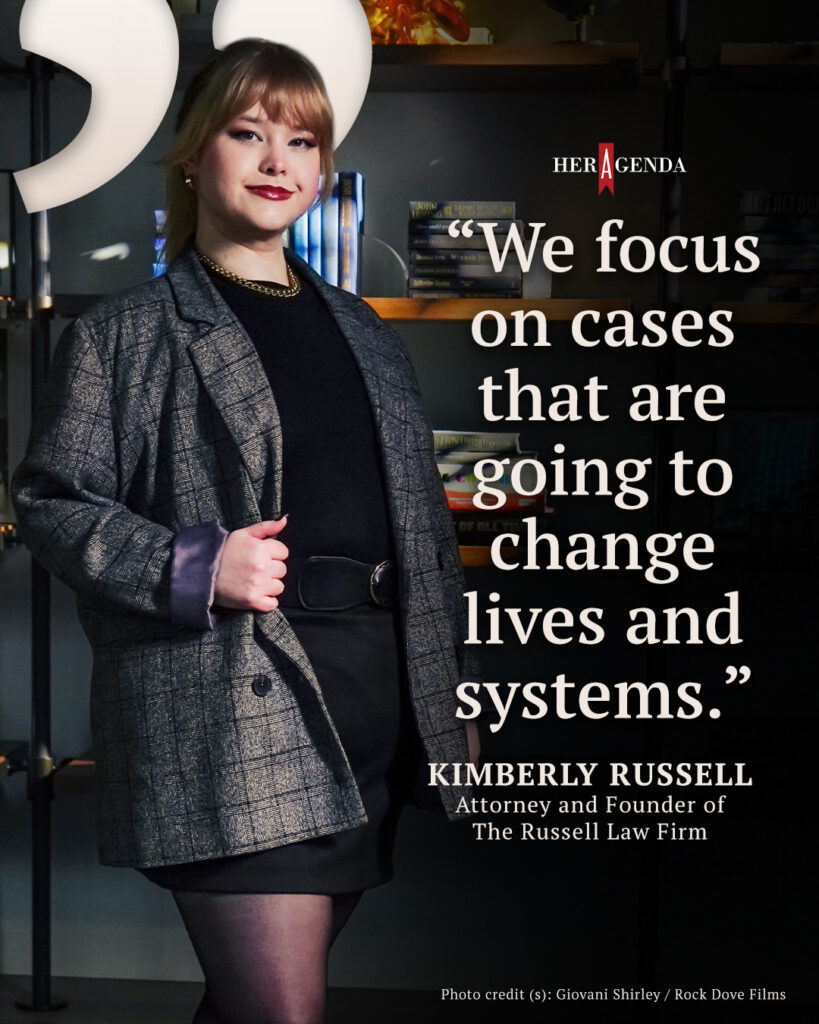 A peek inside her agenda: Kimberly Russell