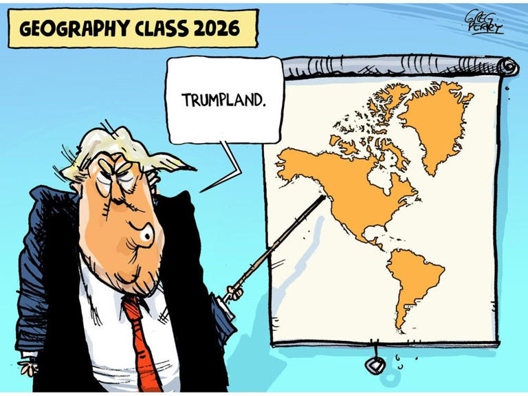 Editorial cartoons from the past week (Jan. 19, 2026)