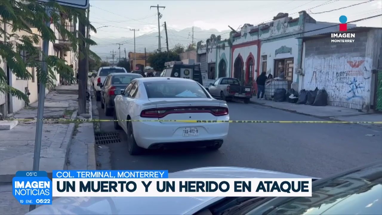 Ataque armado deja un muerto en Monterrey | Noticias MTY Primera Emisión