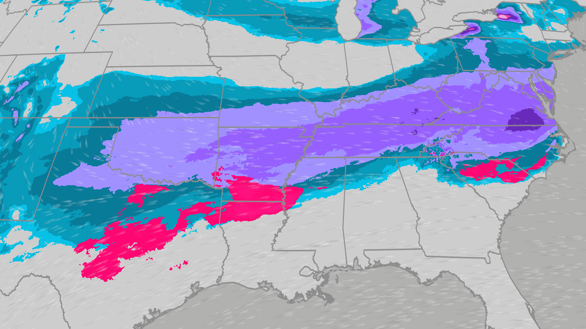 Late week storm system to bring wintry mix to South, Southeast