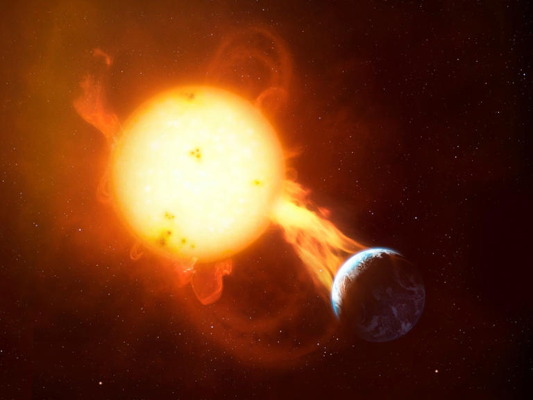 Severe solar storm could disrupt satellites tonight