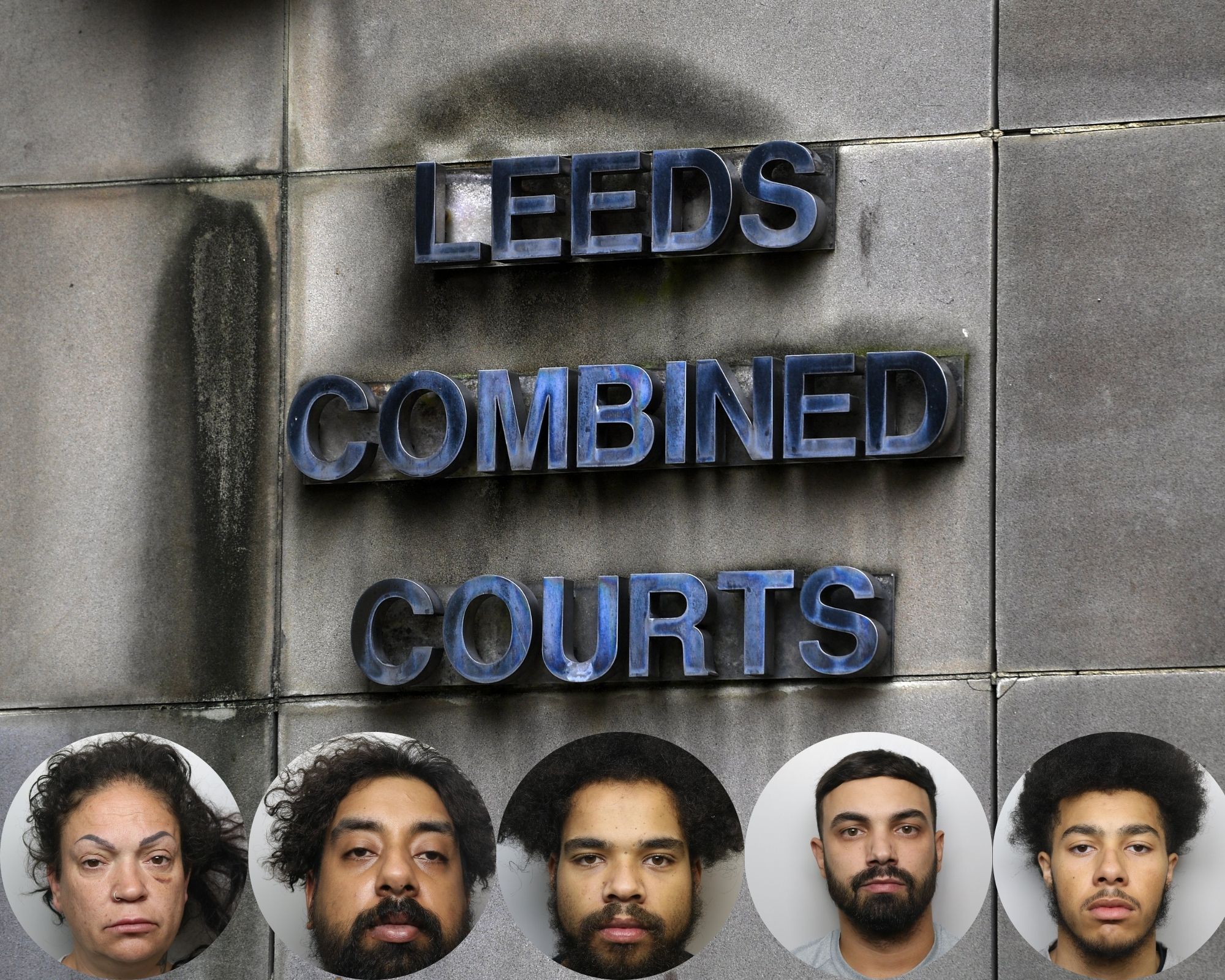 Four Huddersfield men and a woman jailed after man kidnapped and ...