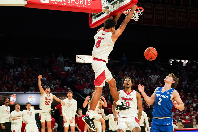 Miami RedHawks ranked 24th in latest AP Top 25 men's basketball poll