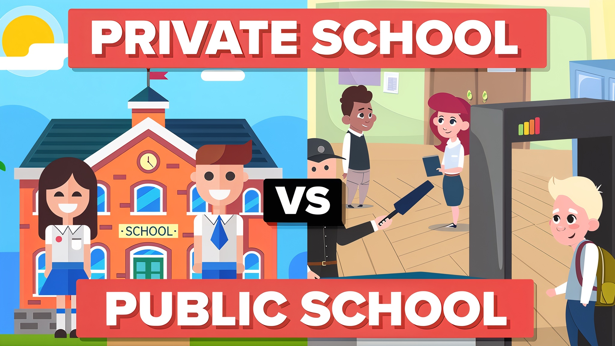 Private school vs public school - How do the students compare?