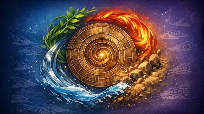 The principles of Chinese astrology: Cycles, elements, and more