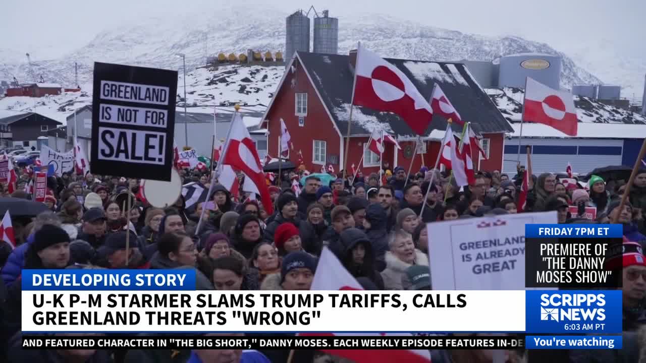 Trump warns of higher tariffs for EU countries over Greenland