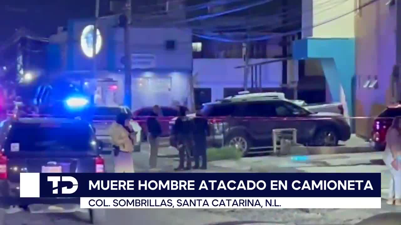 Ejecutan a hombre a balazos dentro de camioneta en Santa Catarina ...