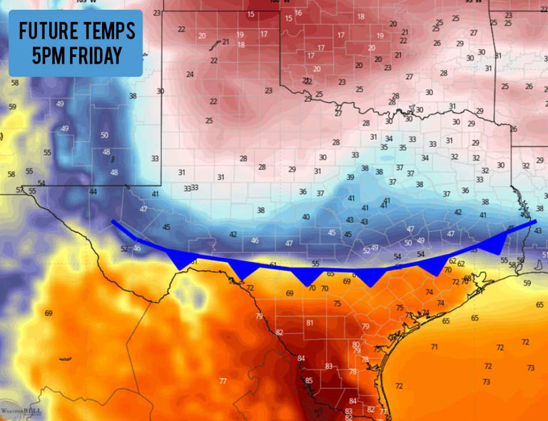 Arctic cold front could bring ice and snow to Texas. Here's what we ...